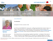 Tablet Screenshot of katharinenhof.net
